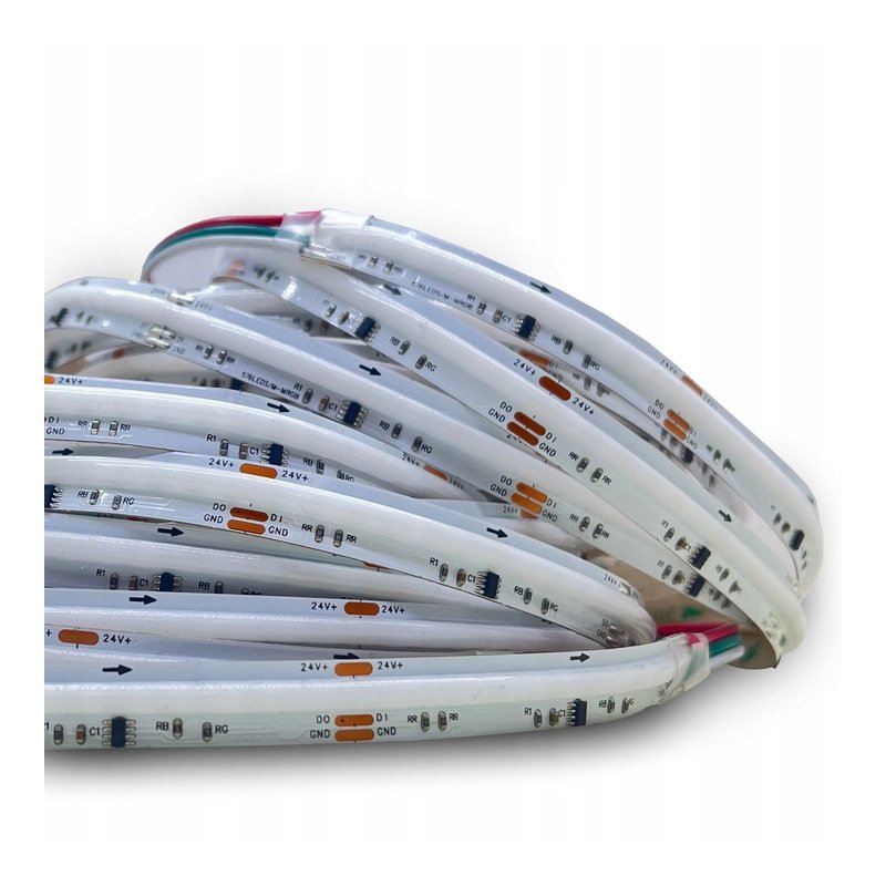 Taśma led COB RGB IP20 24V 576d Magic Pixel Adresowalna WS2811 cyfrowa 5m