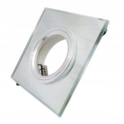 OPRAWA HALOGENOWA LED SUFITOWA SLIM SZKLANA GU10