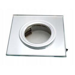 OPRAWA HALOGENOWA LED SUFITOWA SLIM SZKLANA GU10