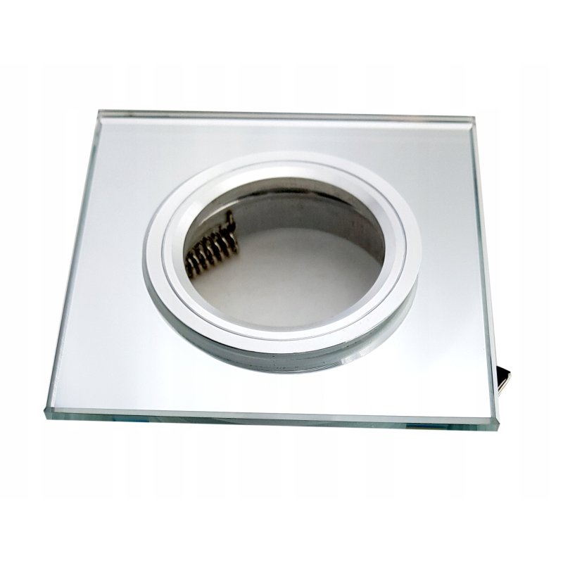 OPRAWA HALOGENOWA LED SUFITOWA SLIM SZKLANA GU10