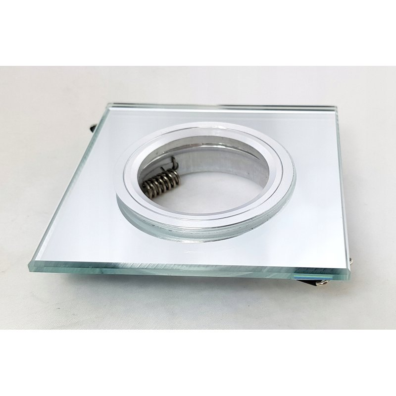 OPRAWA HALOGENOWA LED SUFITOWA SLIM SZKLANA GU10