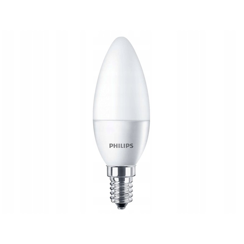 Żarówka LED E14 PHILIPS 5W  40W 470lm Barwa 4000k Świeczka Corepro Premium