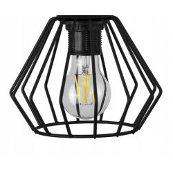 LAMPA KINKIET E27 ścienny stały loft drut BRYLANT