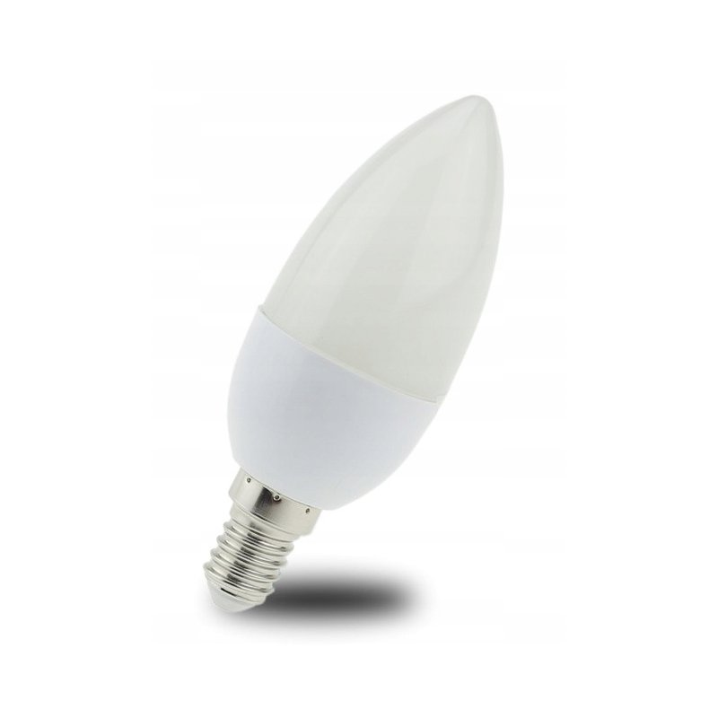 Żarówka PREMIUM LED E14 świeczka 4W ZIMNA