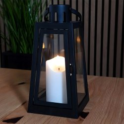 ŚWIECZKA LED woskowa wkład znicz ŚWIECA ruchomy PŁOMIEŃ 12,5cm na baterię