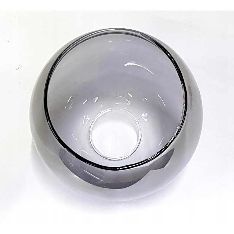 Lampka nocna biurkowa Lampa stołowa loft szklany klosz z on/off na led E27