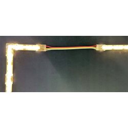 2x Złączka LED MONO CCT COB DIGITAL taśm cyfrowych 3 PIN 10mm łącznik kabel