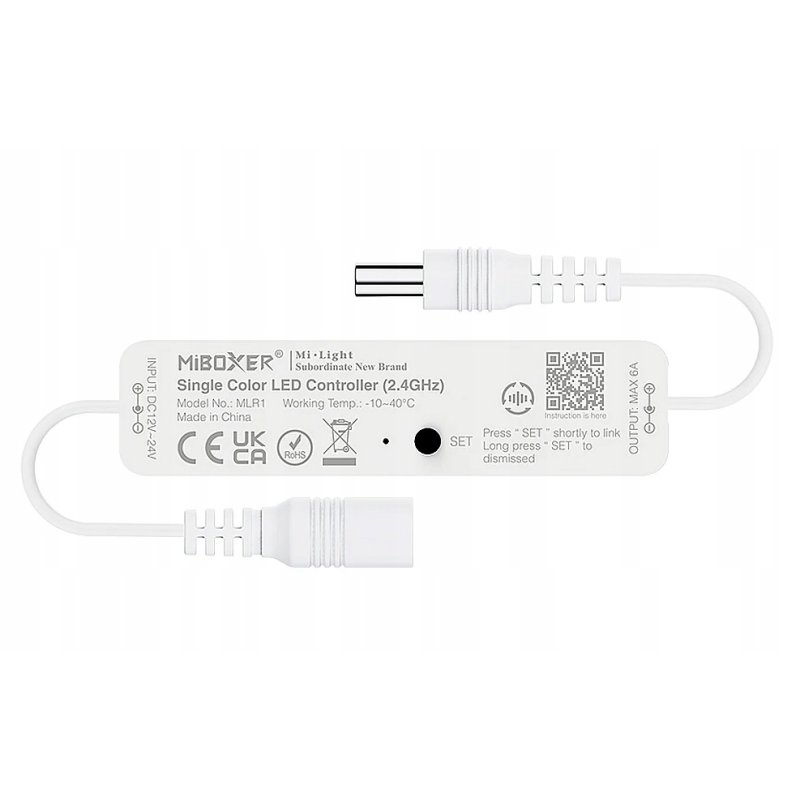 ŚCIEMNIACZ Mi Boxer MLR1 RF DC Sterownik Kontroler do taśm LED MONO 6A