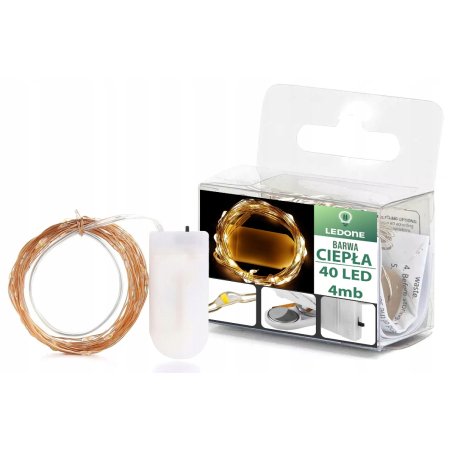 Lampki choinkowe CIEPŁE...