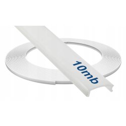Klosz PCV do profili ALU LED typ C1 mleczny na rolce 10mb