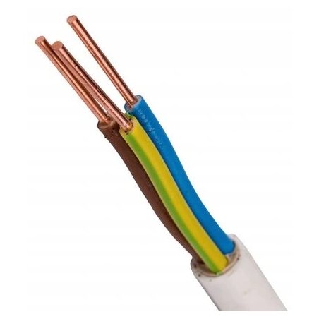 Przewód YDY 3x1,5 żo...