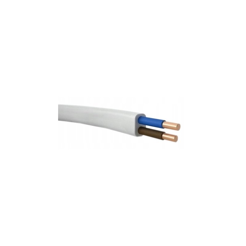 Kabel Przewód prądowy DRUT YDYp 2x1,5 Cu 750V 1mb