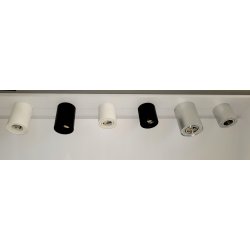 Oprawa NATYNKOWA ruchoma TUBA GU10 LED Plafon CZAR