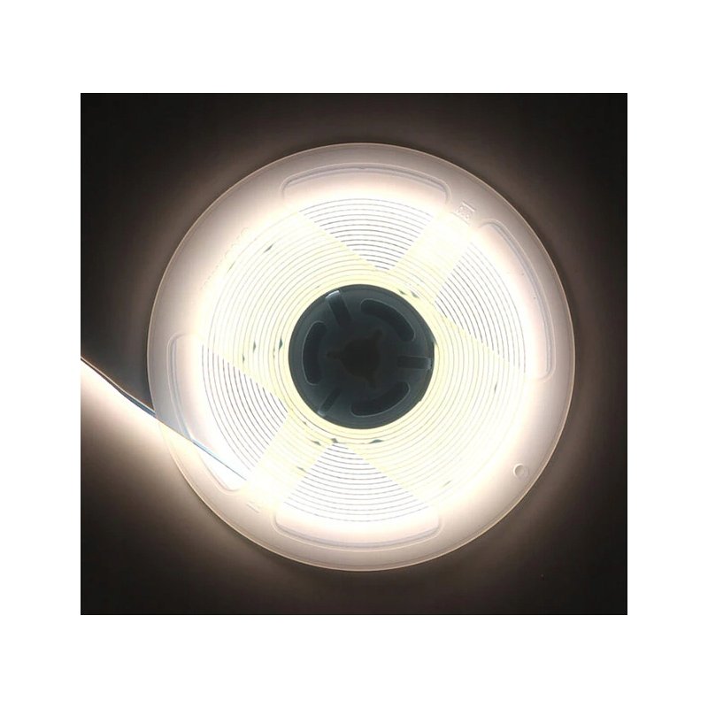 TAŚMA LED COB 24V 5w/m IP67 NEON linia ZIMNA termococon wodoodporna 20MB