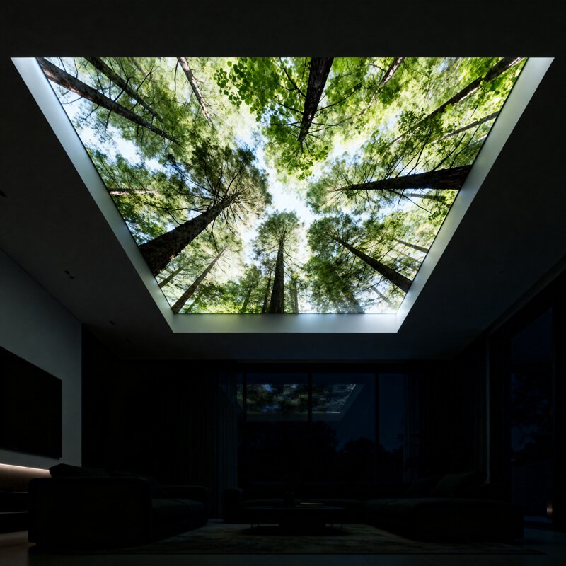 Salon z taśmami led od Led-One